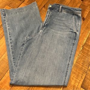 Talbots Wideleg jeans size 12